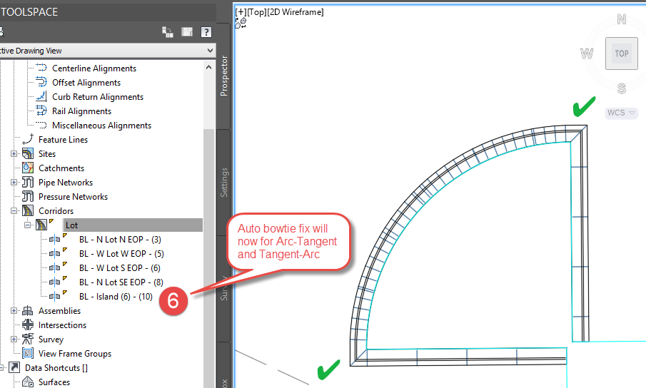 Corridor Curb Corners - Autodesk Community