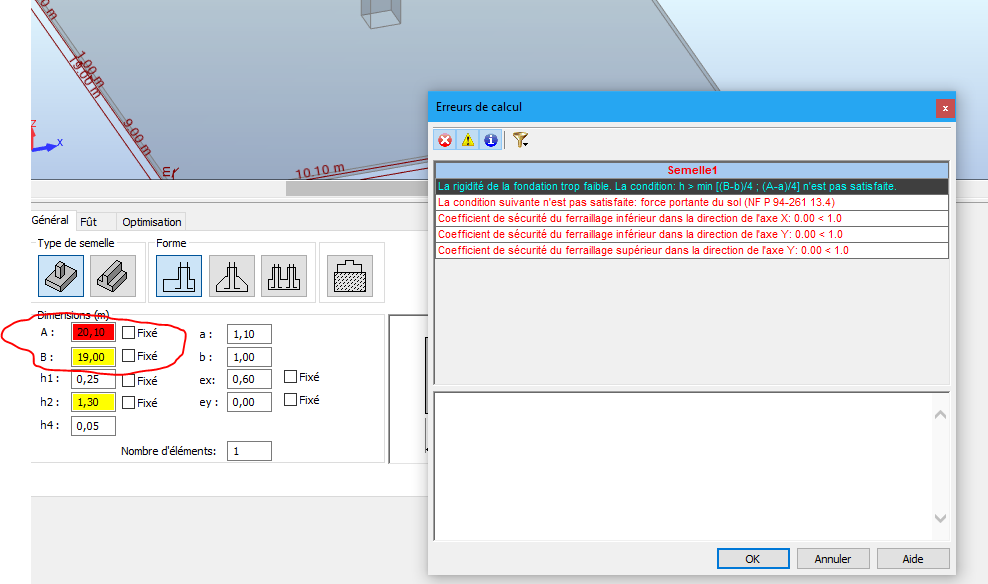 Résolu : calcul semelle isolée excentrée - Autodesk Community -  International Forums