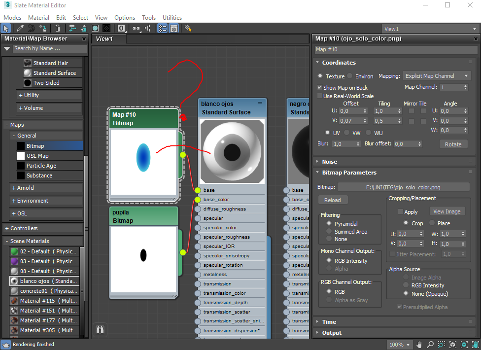 Slate material and Arnold: no color on bitmap - Autodesk Community