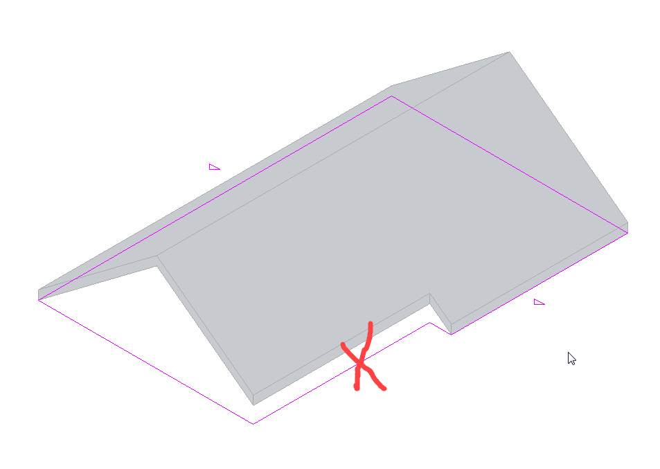 Roof slope issue to ridge line - Autodesk Community