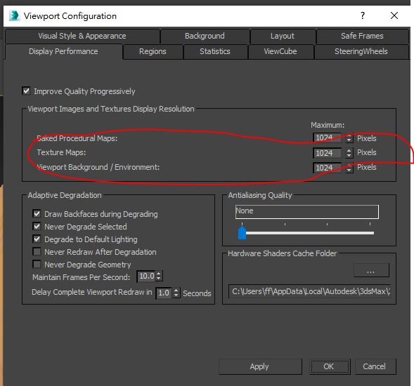 viewport canvas resolution issue - Autodesk Community - 3ds Max