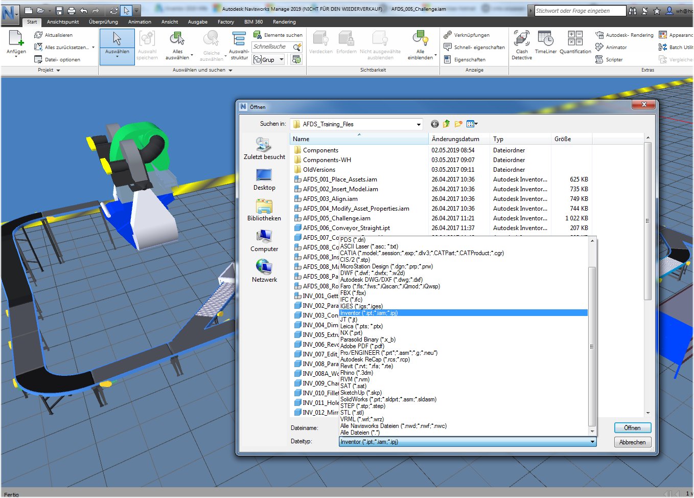 Solved: Inventor models convert to IFC and NWD formats - Autodesk Community  - Inventor