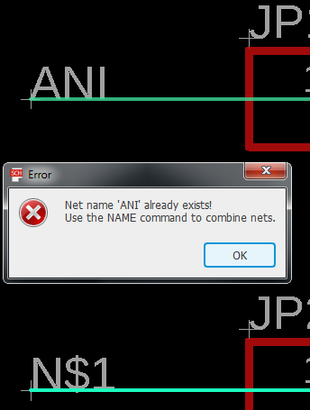 Solved: Can't name nets with same name? - Autodesk Community