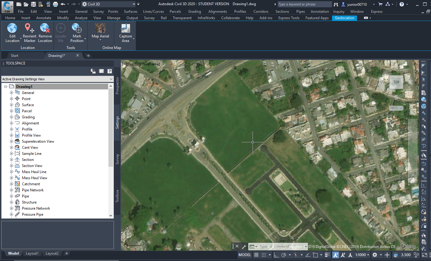 Problema con el comando Goographic Location - Autodesk Community