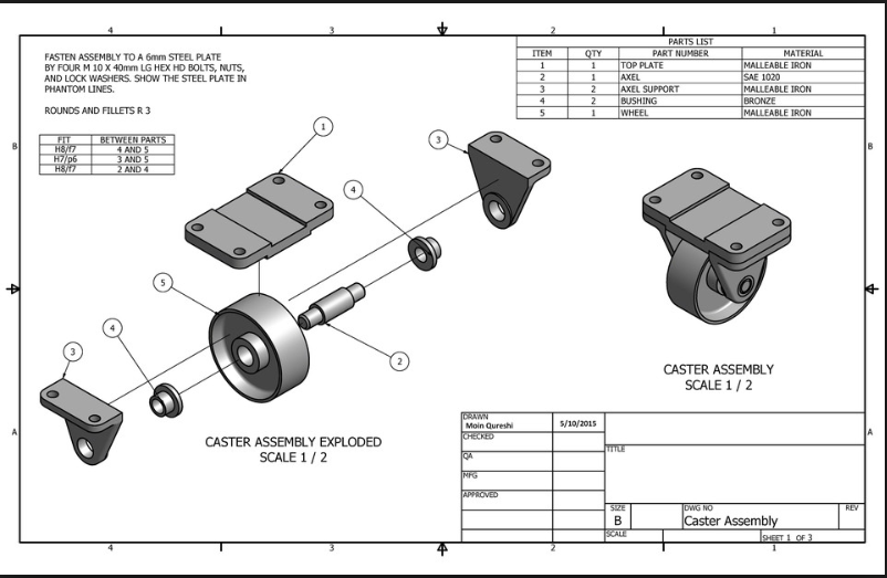 Creating Assembly Drawings: Tools and Techniques