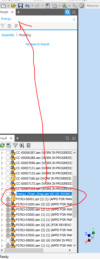 File In Inventor Vault Tree But Not In Inventor Assy - Autodesk Community