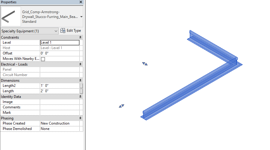 Solved Revit Family Drywall Grid Autodesk Community