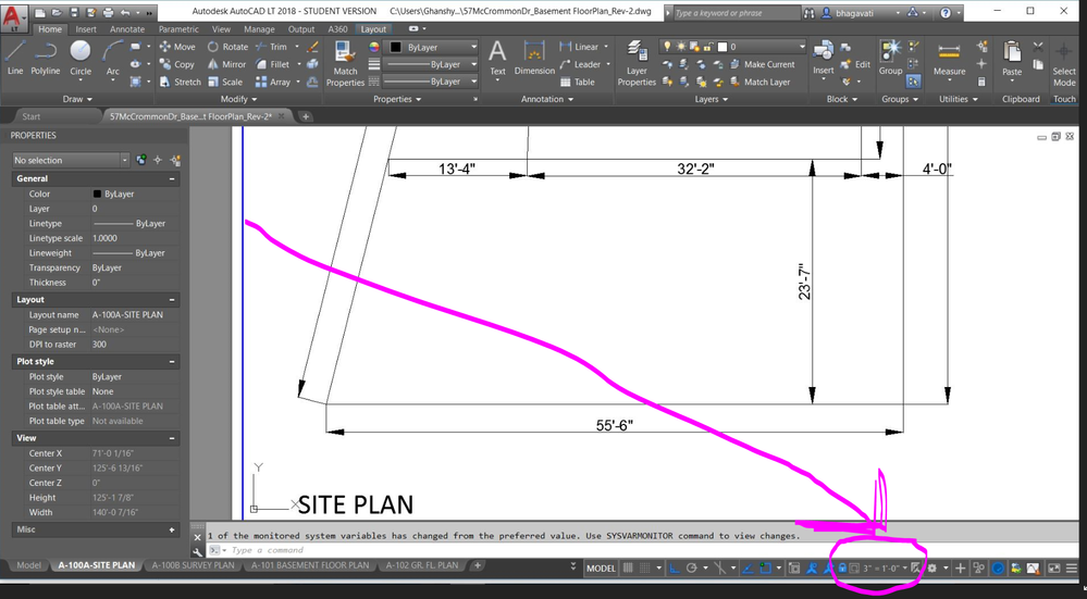 View Port in Paper Space scale is wrong / doesn't match with the actual  scale - Autodesk Community - AutoCAD LT