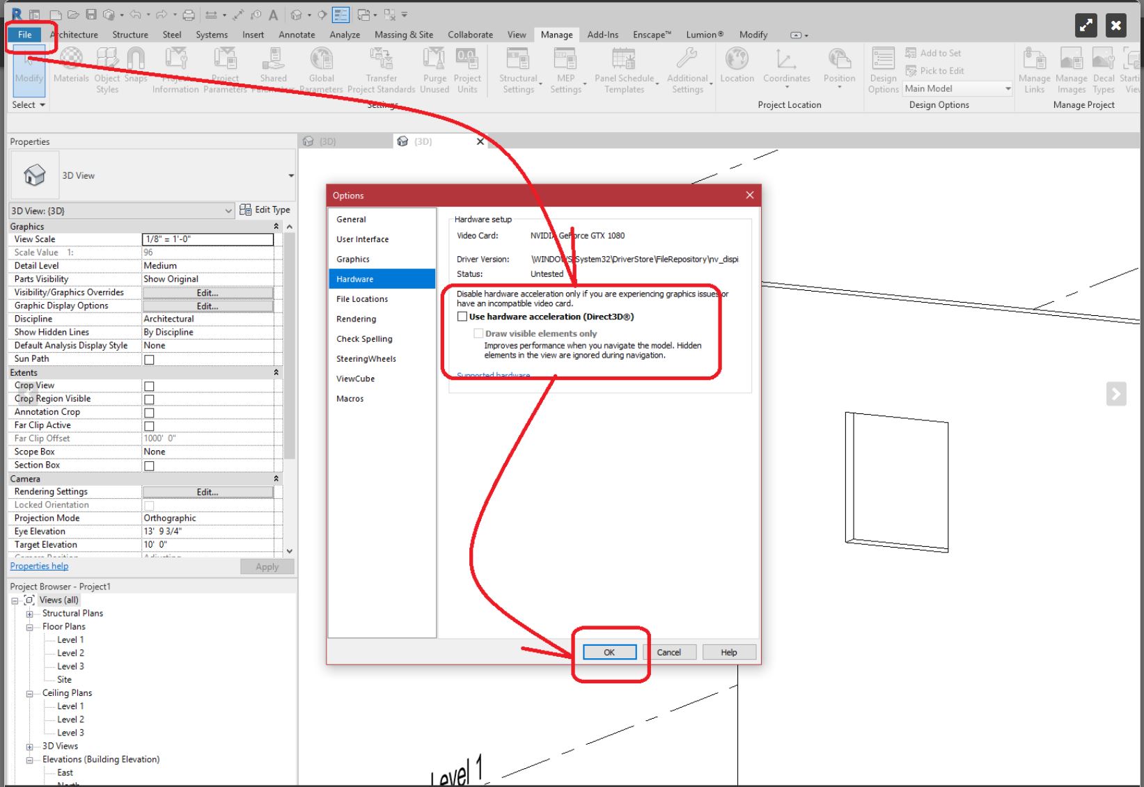 Solved: Jagged shadow edges in 3D view - Autodesk Community - Revit Products