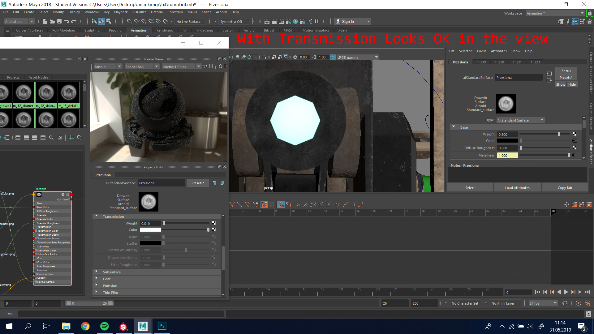 Adding and rendering opacity texutres - Autodesk Community