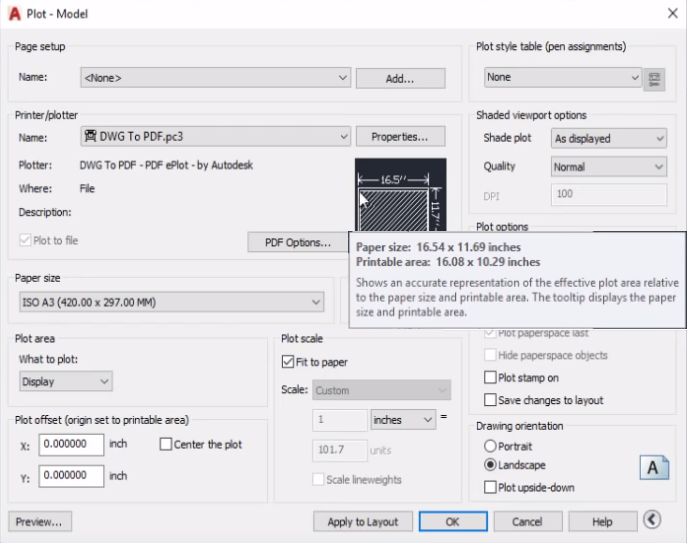 Solved Viewport "Scale to Fit" Border Autodesk Community