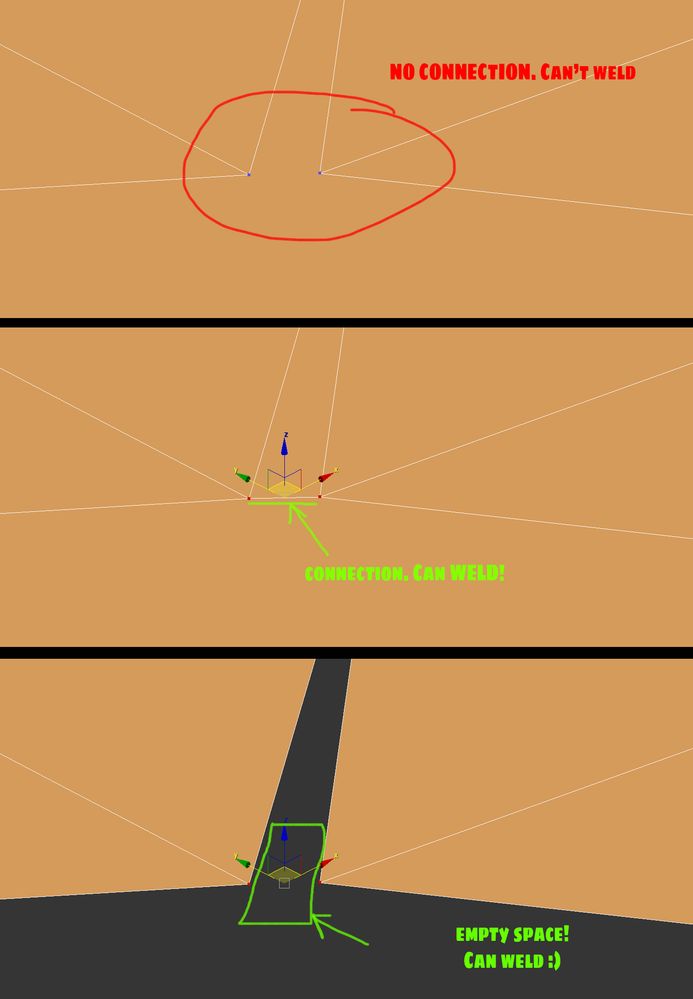 Solved: Can't WELD vertices - Autodesk Community - 3ds Max
