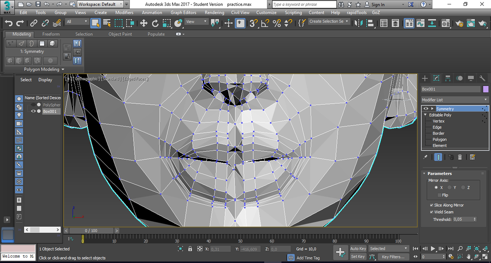 Help with Retopology and welding vertices - Autodesk Community