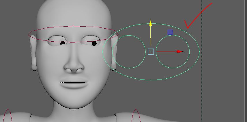 Eye control not working properly after rigging - Autodesk Community