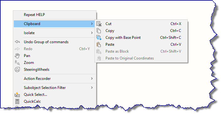 Paste as Hyperlink, to Original Coordinates and paste special ...