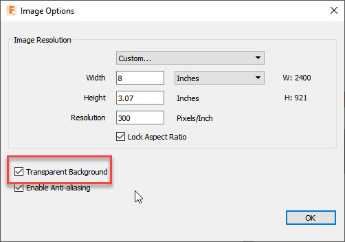 Is there any way to render an animation with a tranparent background ...