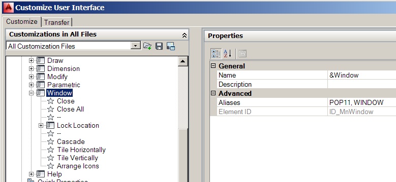 Solved: Window list in classic interface - Autodesk Community