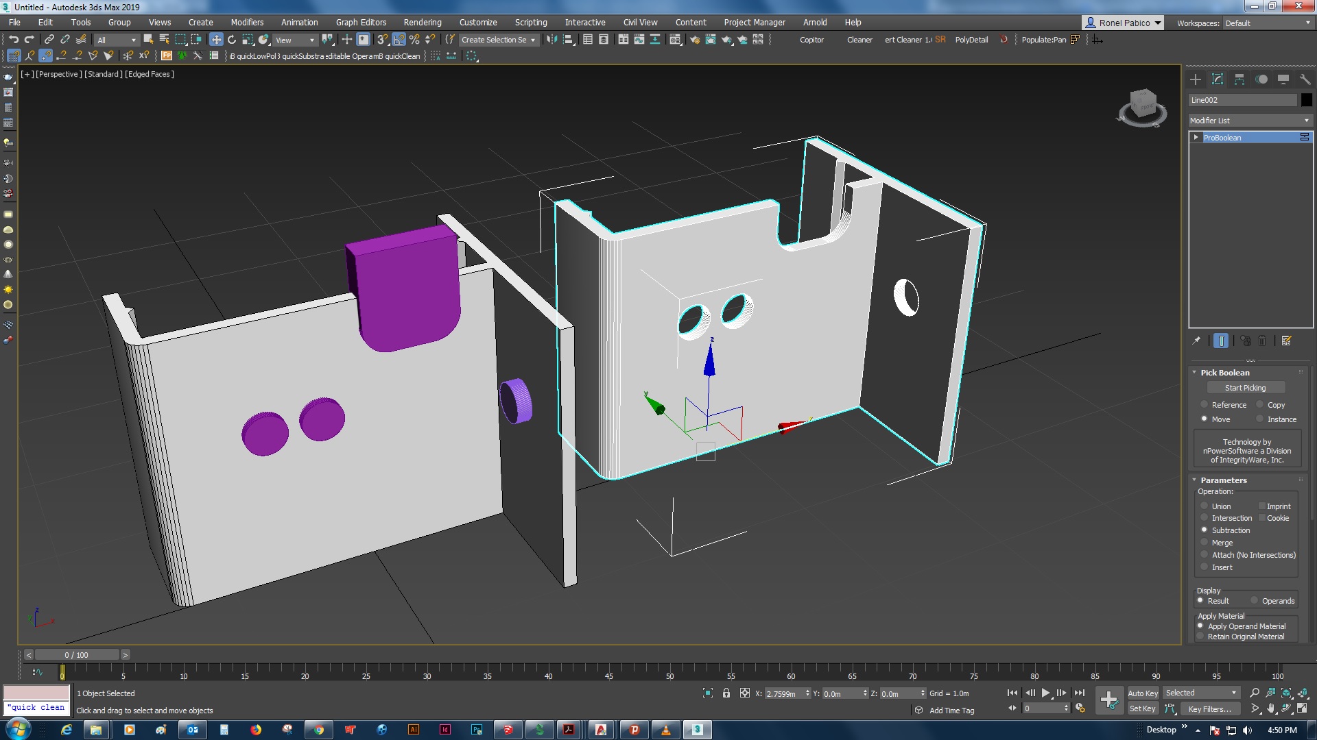 Help needed. How to make holes or notches and keep nice edge flow? -  Autodesk Community - 3ds Max