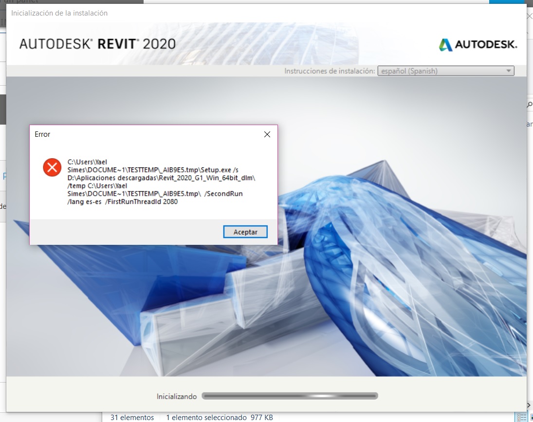 Не устанавливается revit 2020 на windows