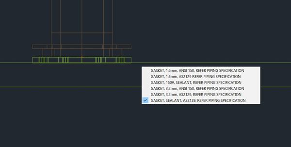 Gasket selection