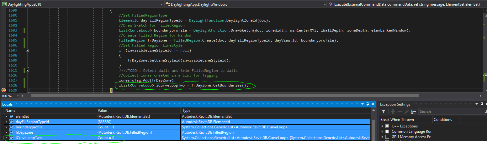 Solved: FilledRegion.GetBoundaries() API bug? - Autodesk Community