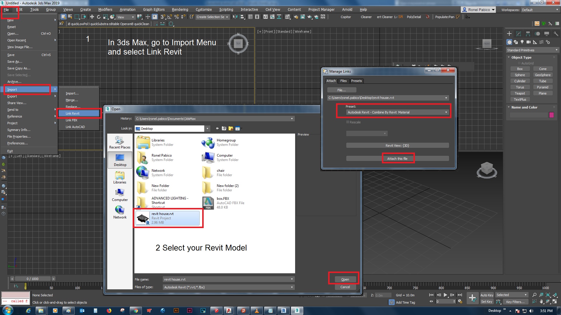 Как импортировать dff в 3ds max с текстурами