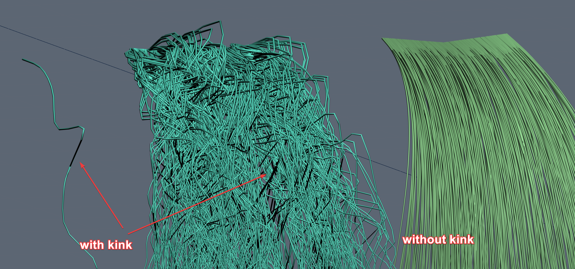 Solved: Hair and fur - hair to mesh problem - twisted edgeloops - Autodesk  Community - 3ds Max