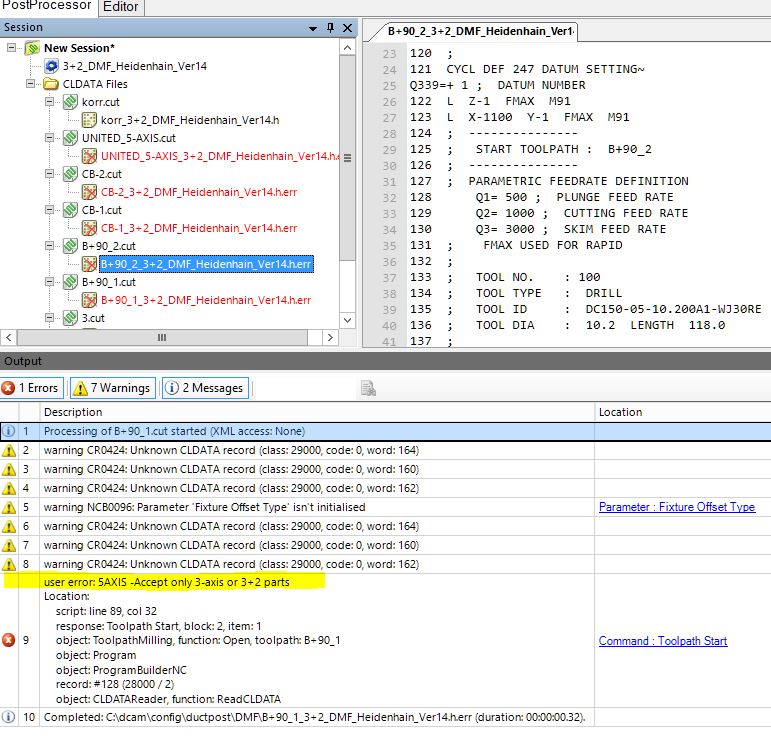 HELP ON 3+2 Post Processor - Autodesk Community