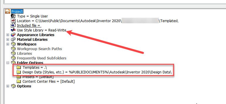 已解决 Save Style To Library Inventor Design Data Is Read Only Autodesk Community Inventor