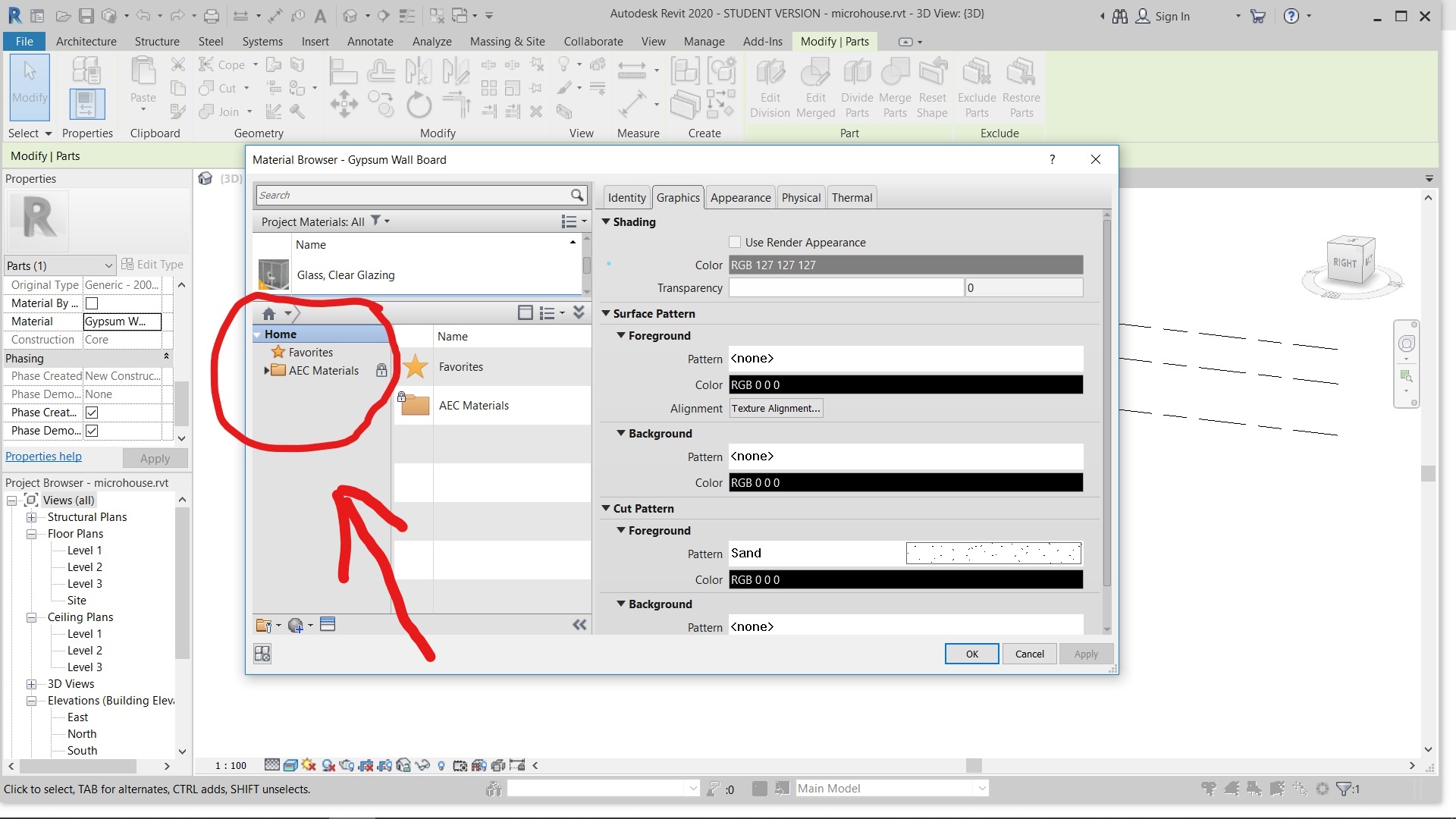 Solved: Autodesk material library is missing on the library panel -  Autodesk Community - Revit Products