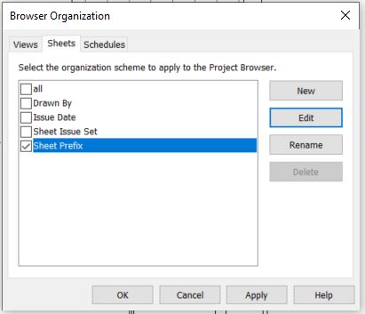 Rearranging Project Browser - Autodesk Community