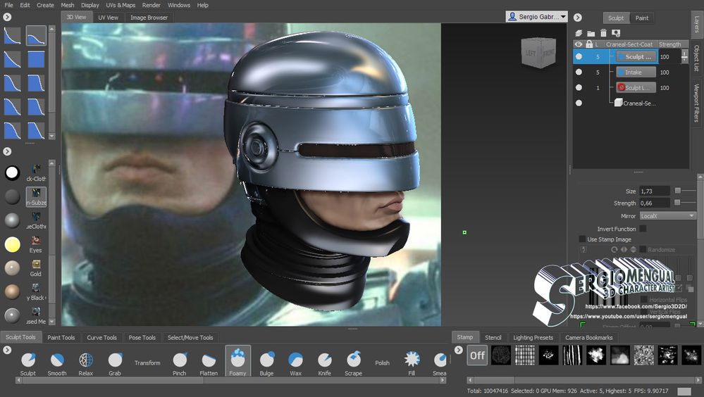 Sculpt Progress