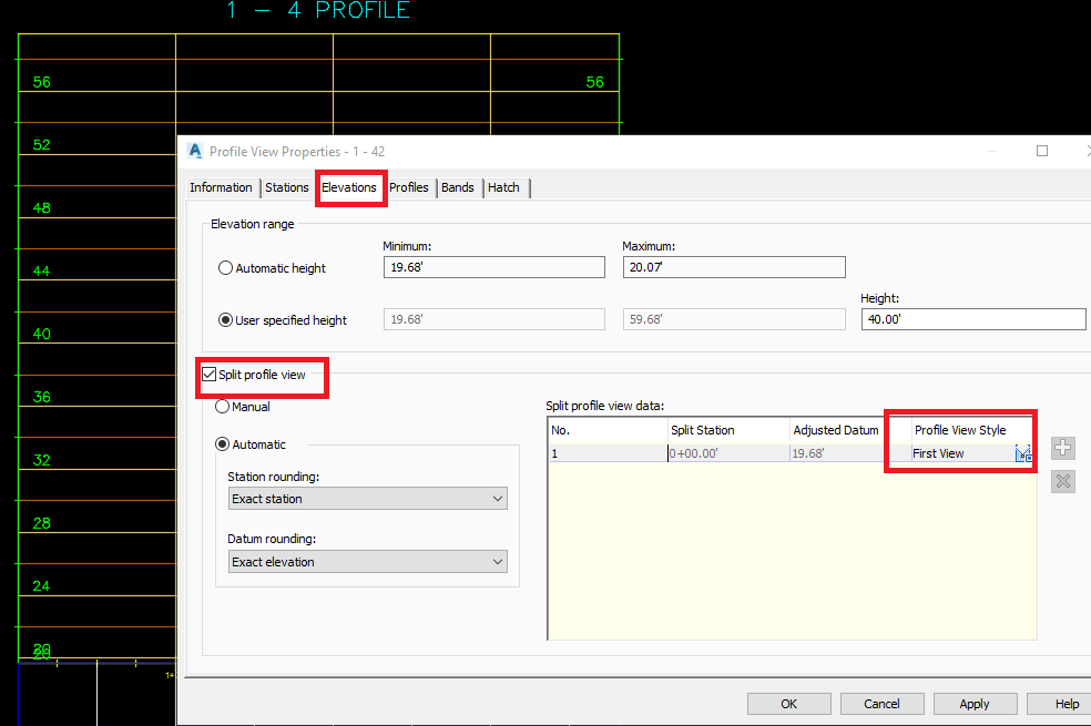 Solved: Profiles do not display correctly - Autodesk Community