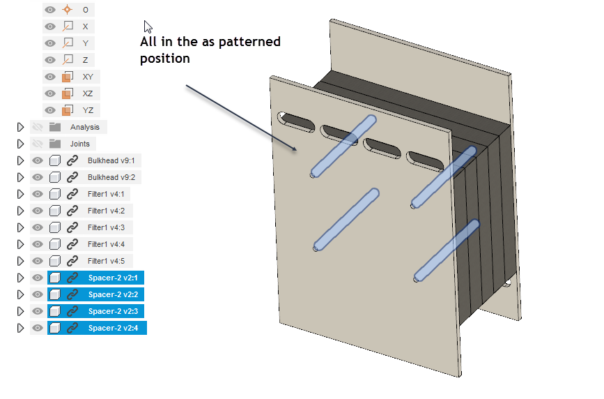 rectangular parts pattern problem - Autodesk Community