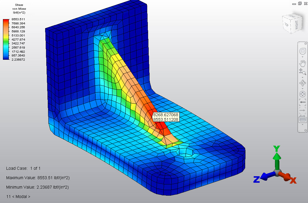 Stress Results Smoothing Options - “Smooth before applying operators ...