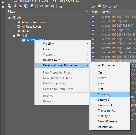 Solved: Visretain - Update Colors but not layers state - Autodesk Community