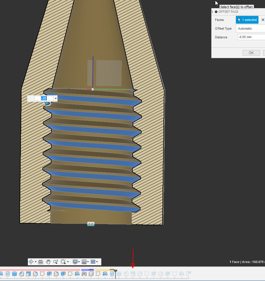Solved: 3D printed threads too tight now - Autodesk Community