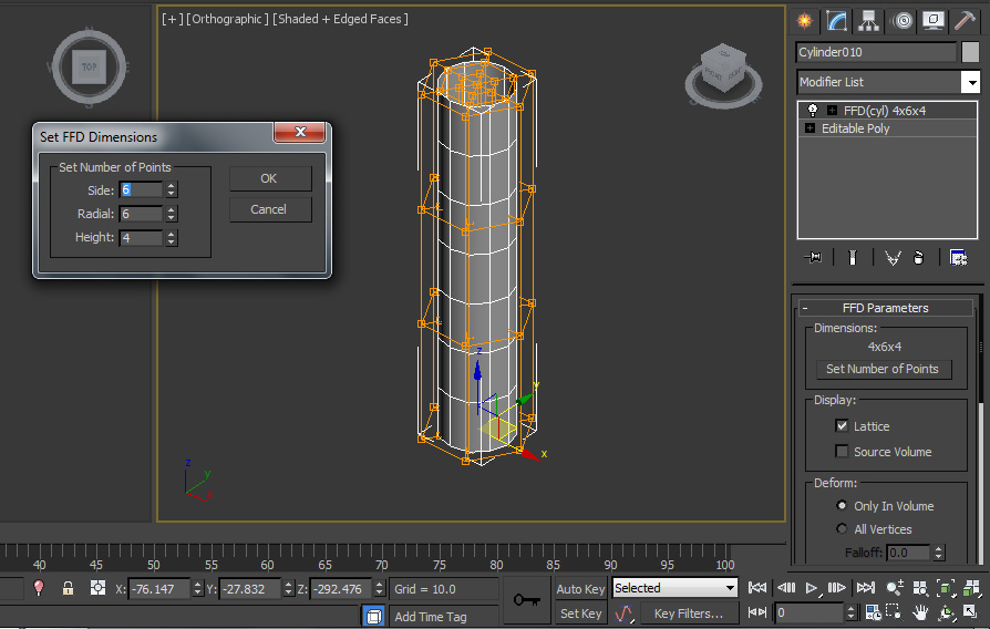 Solved: FFD(cyl) 2x6x4 - Autodesk Community - 3ds Max