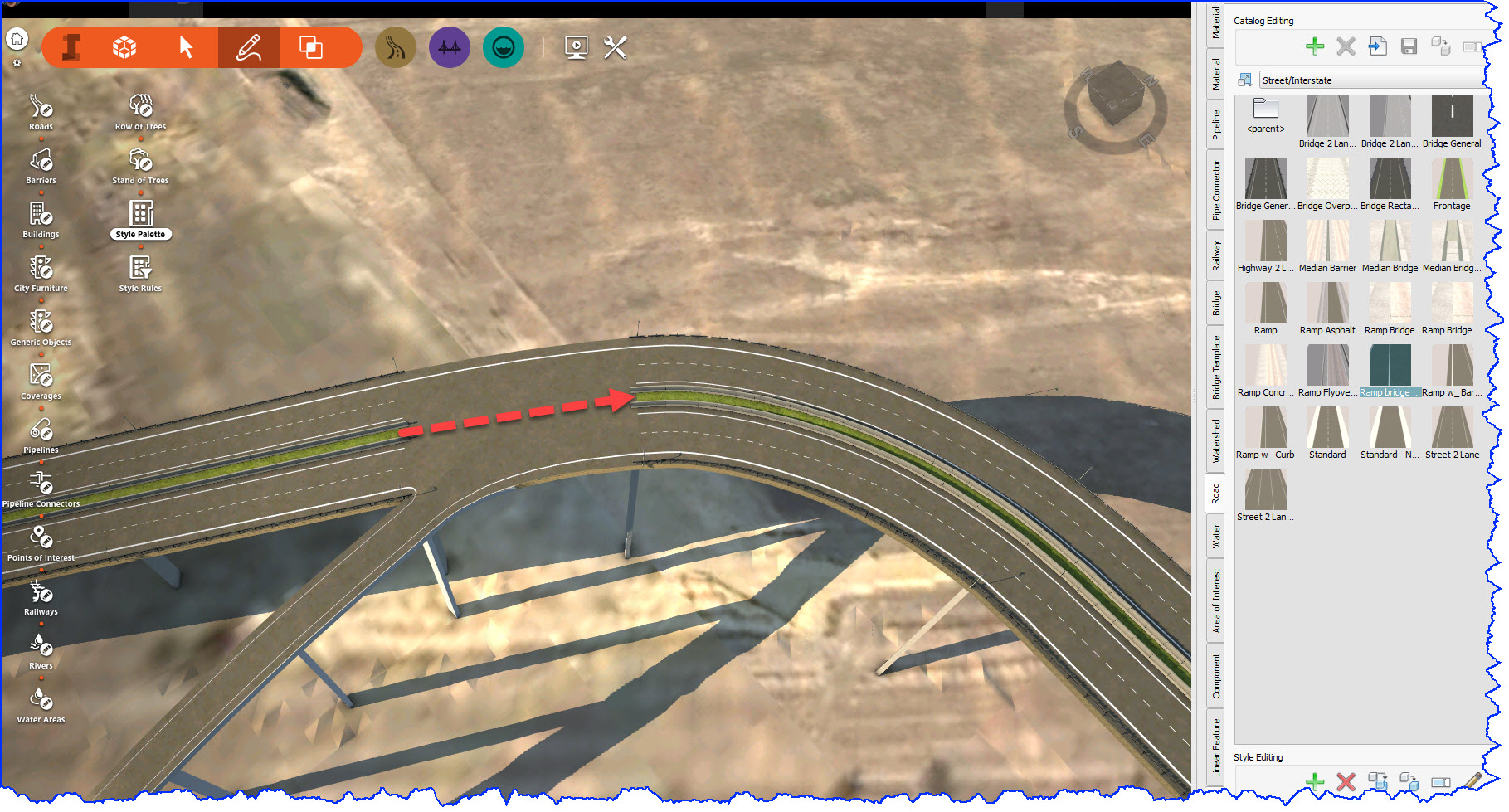 Solved: Design Road interchange median splits - Autodesk Community