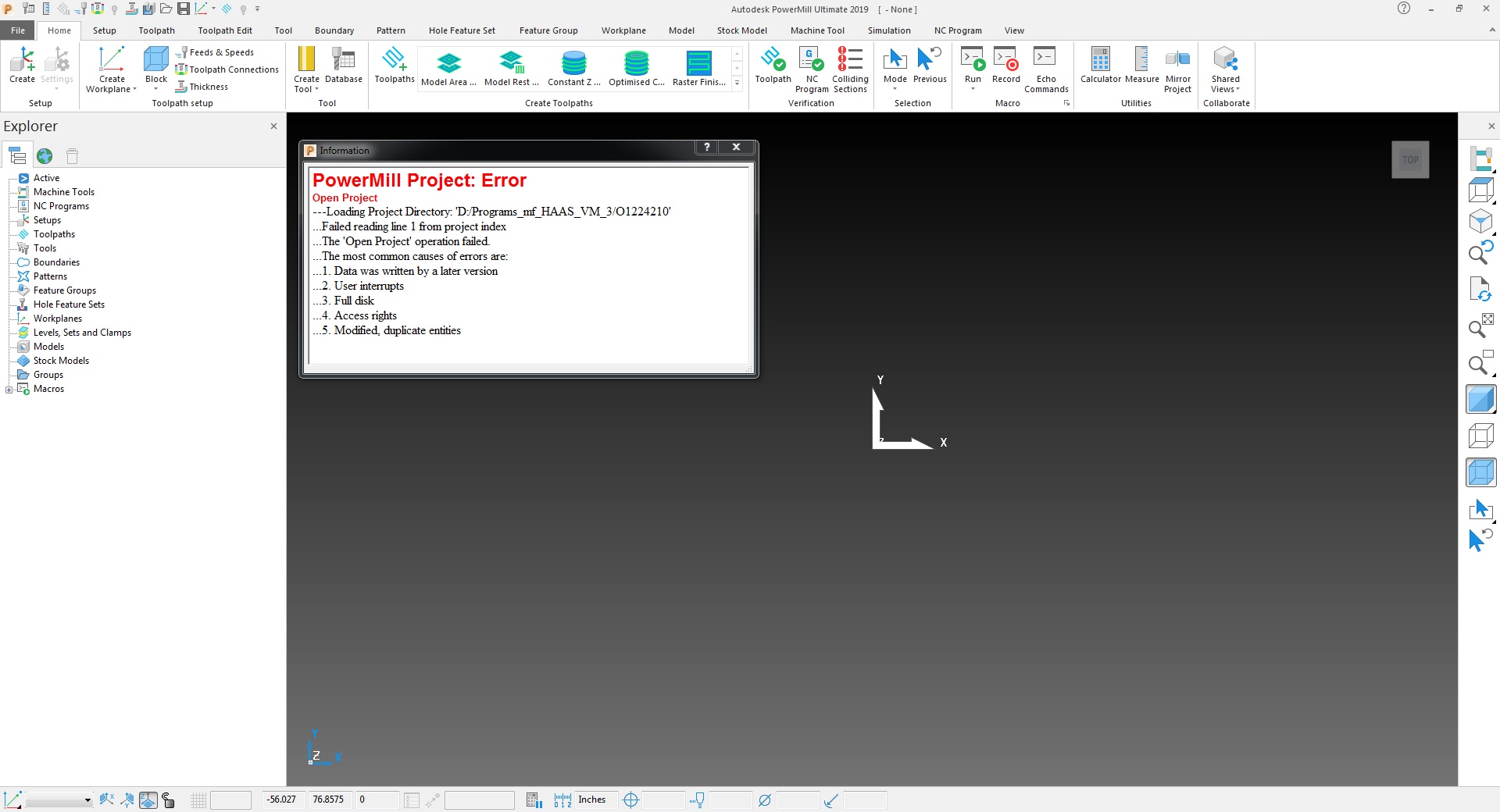Solved: The project does not start - Autodesk Community