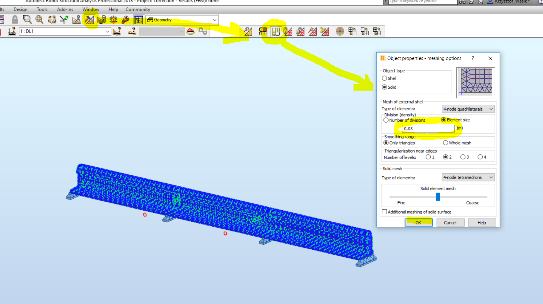 Solved: Problems making holes in solid elements - Autodesk Community