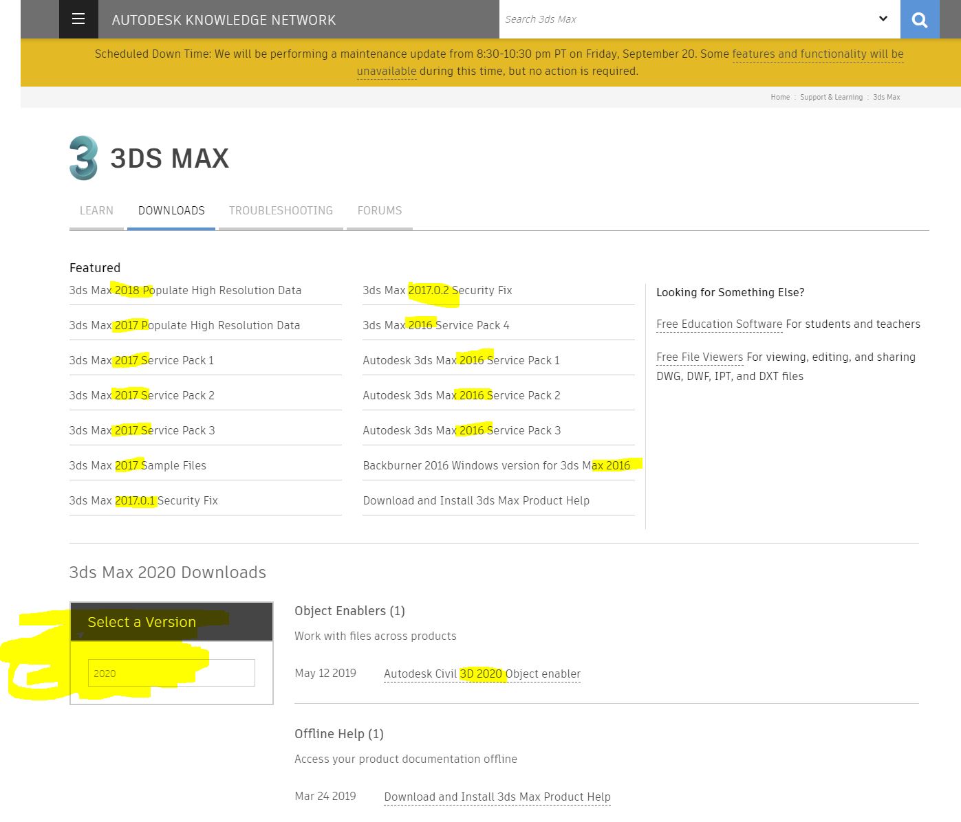 Why doesn't help->check for updates do anything meaningful? - Autodesk  Community - 3ds Max