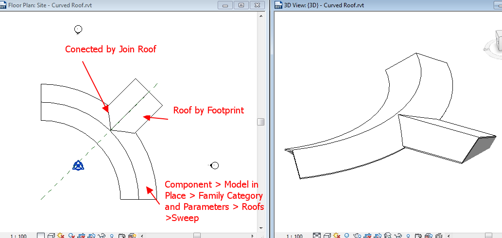 Curved Roof On Curved Walls Autodesk Community Revit Products