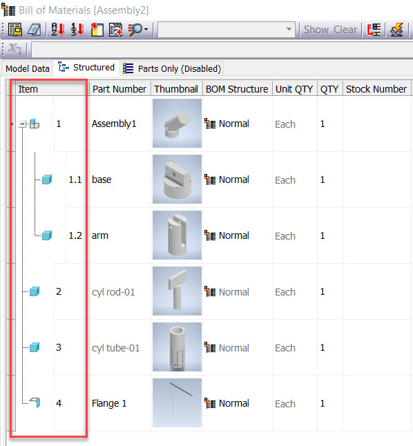 Show parent in BOM export - Autodesk Community