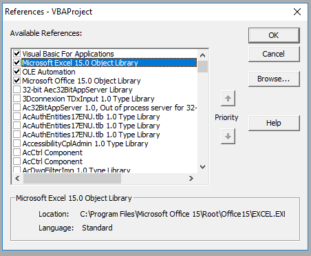 Solved: Missing Microsoft Office  Object Library - Autodesk Community -  Inventor