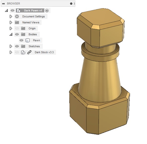 Combining body with complex material component... - Autodesk Community