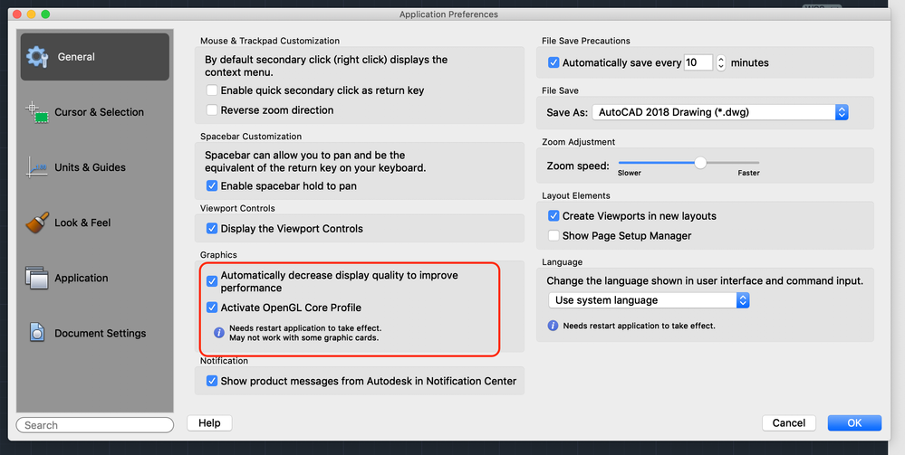 Solved: Workspace is black in AutoCAD for MAC - Autodesk Community