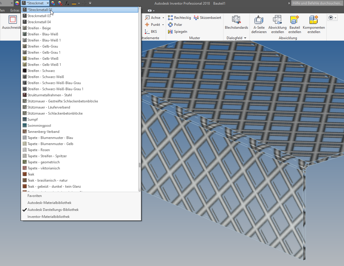 Steel Wire Mesh modelling - Autodesk Community - Inventor