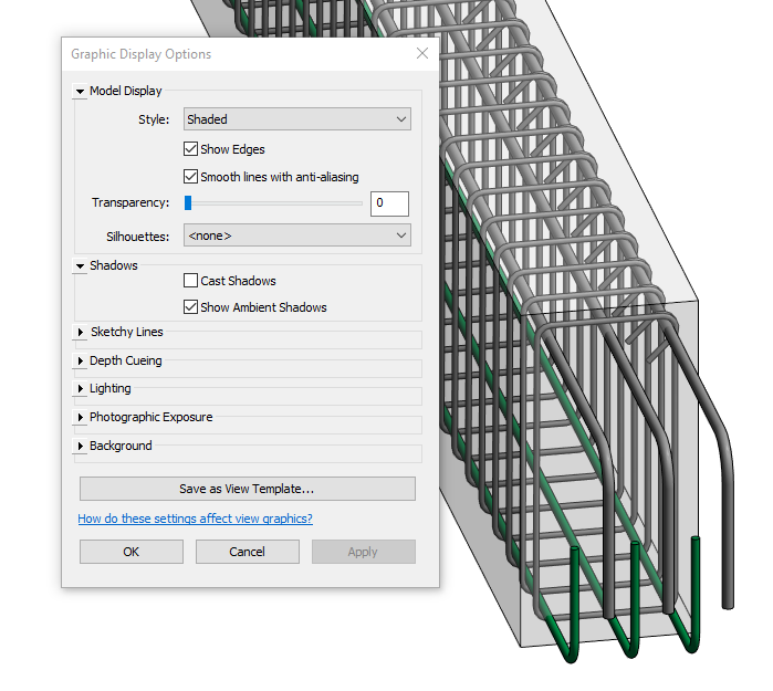 How to see rebar when render in revit structure 2013 Autodesk Community