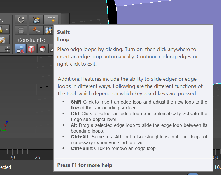 Solved: How to auto-center swift loop cuts? - Autodesk Community - 3ds Max